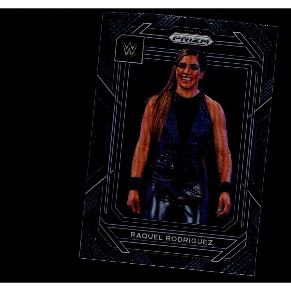2023 Panini Prizm WWE Raquel Rodriguez Black Prizm Card 192 SmackDown